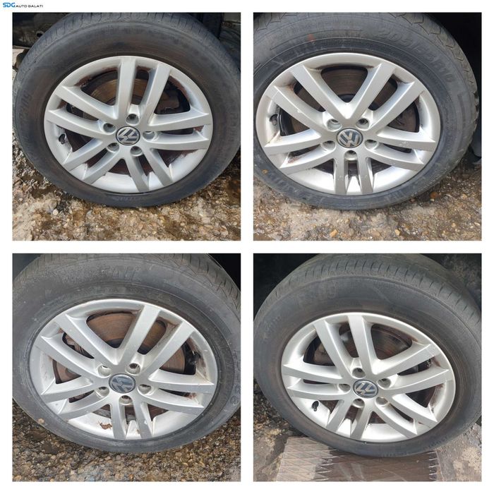 Set 4 Jante Roti Aliaj 205 55 16 R16 5x112 Skoda Octavia 2 2004 - 2013 [K5540]