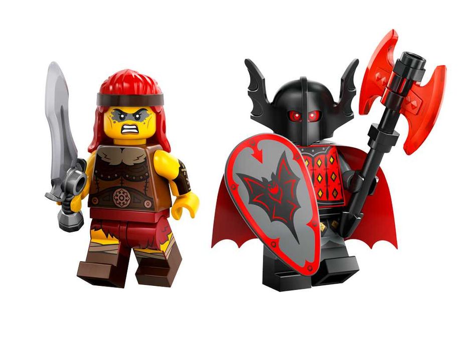 LEGO: Минифигурки, 25 серия Варвар, Рыцарь (71045)