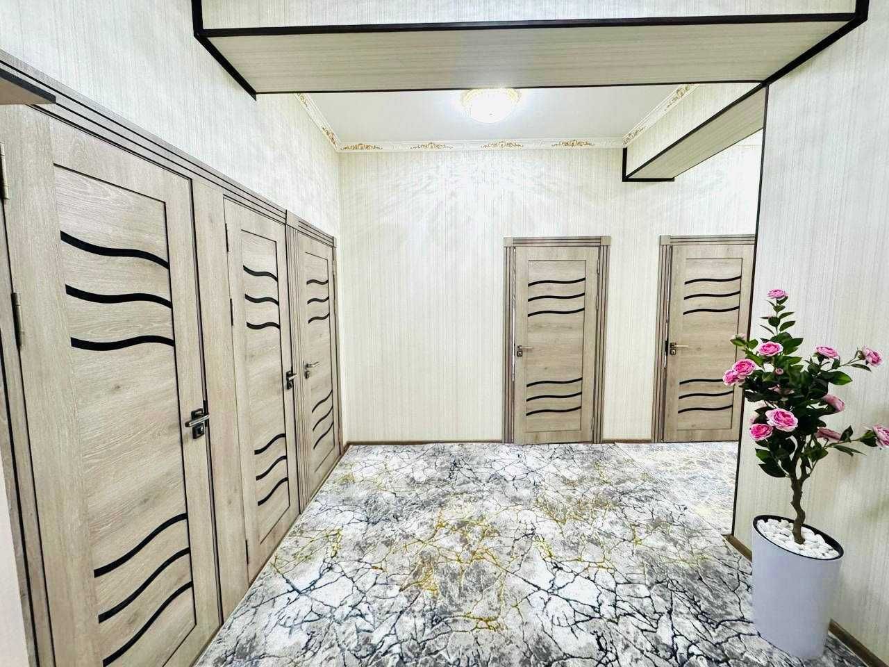 3 хоналик квартира 5 этаж янги лифтлик дом, крытый чорраха