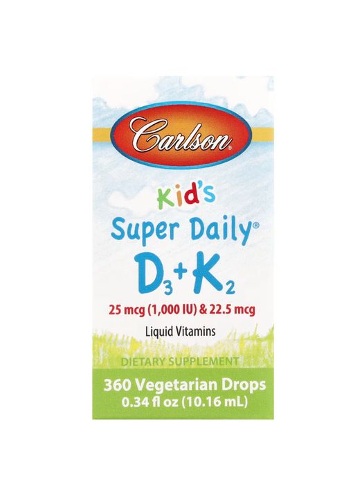 Carlson D3+K2 для детей
