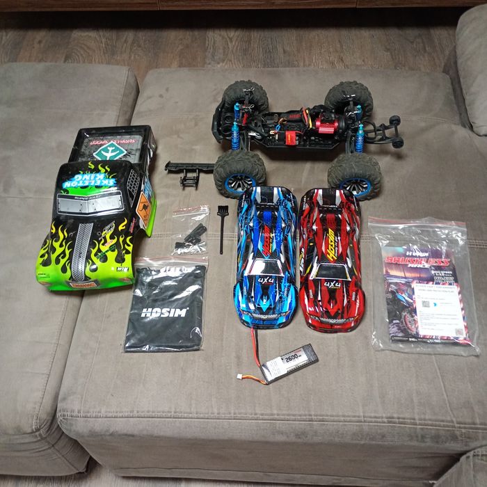 количка голяма 1:10 rc car HOSIM X 07