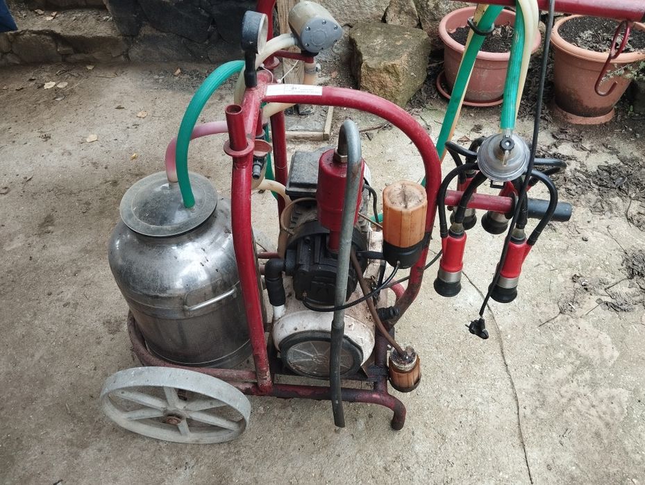 Доилна машина за две крави