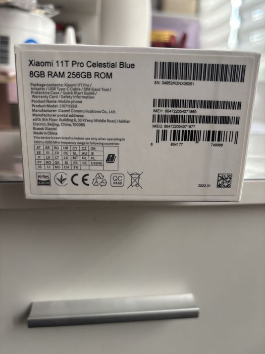 Xiaomi 11t pro 256gb