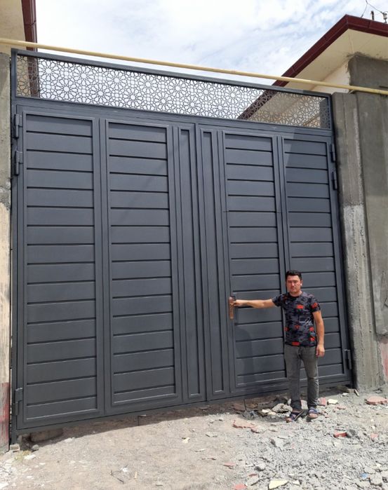 Hi_tech va boshqa fasondagi darvozalar yasaymiz