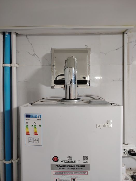 Дымоход установка