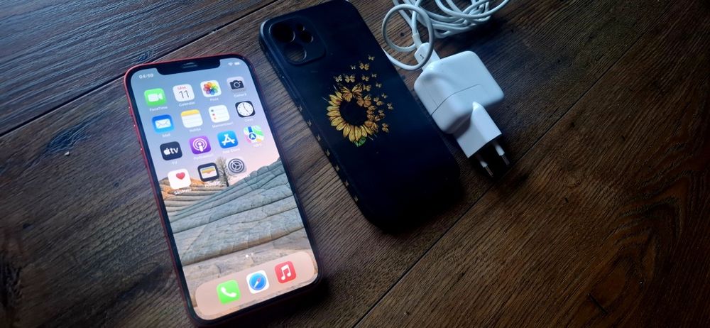 Iphone 12 Red (Orange).