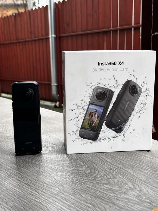 Insta360 X4 camera video 360 8K