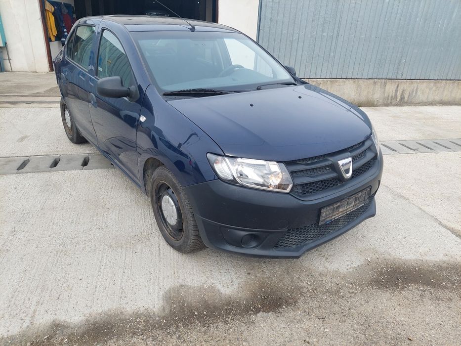 Usa Logan sandero fata spate Albastru Jandarm