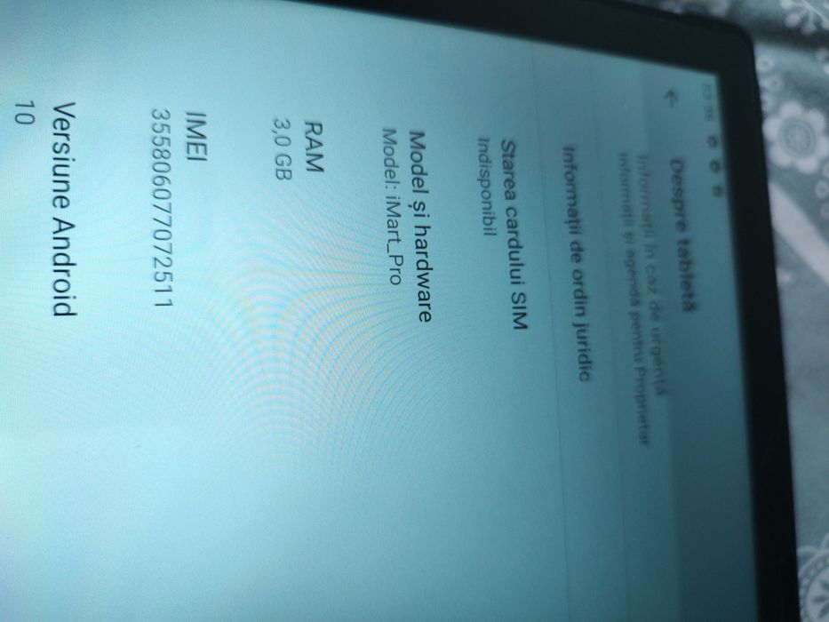 Tableta VONINO puțin folosită