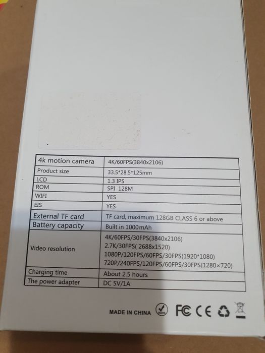 Camera Actiune 4K Noua Sigilata