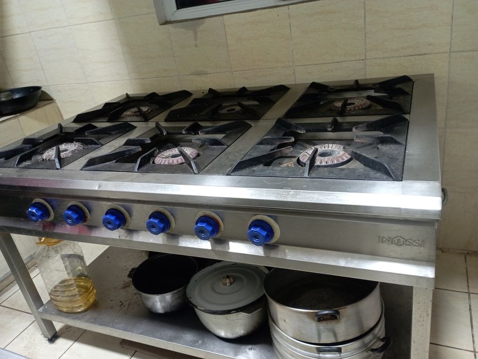 Газовая плита иносси профессиональная
