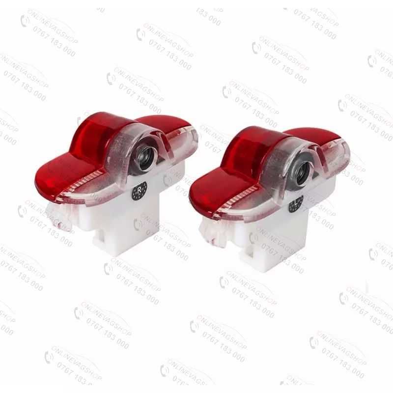 Set 2 lampi dedicate cu logo Skoda pentru portiere Skoda Octavia ,Yeti