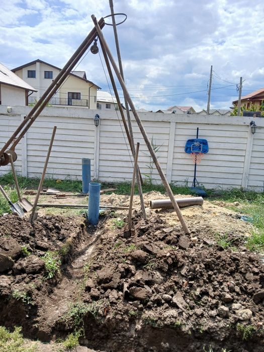 Foraje puțuri apa galati