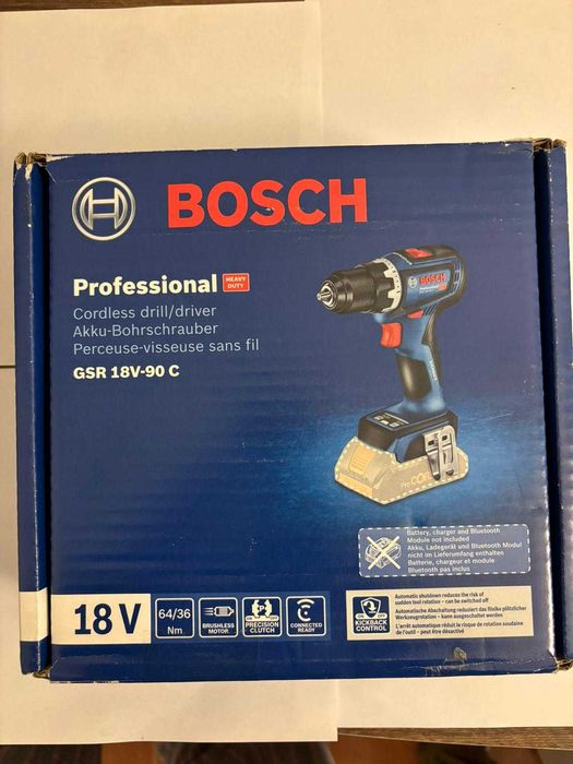 Bormasina Bosch Professional 18V  GSR 18V-90 C