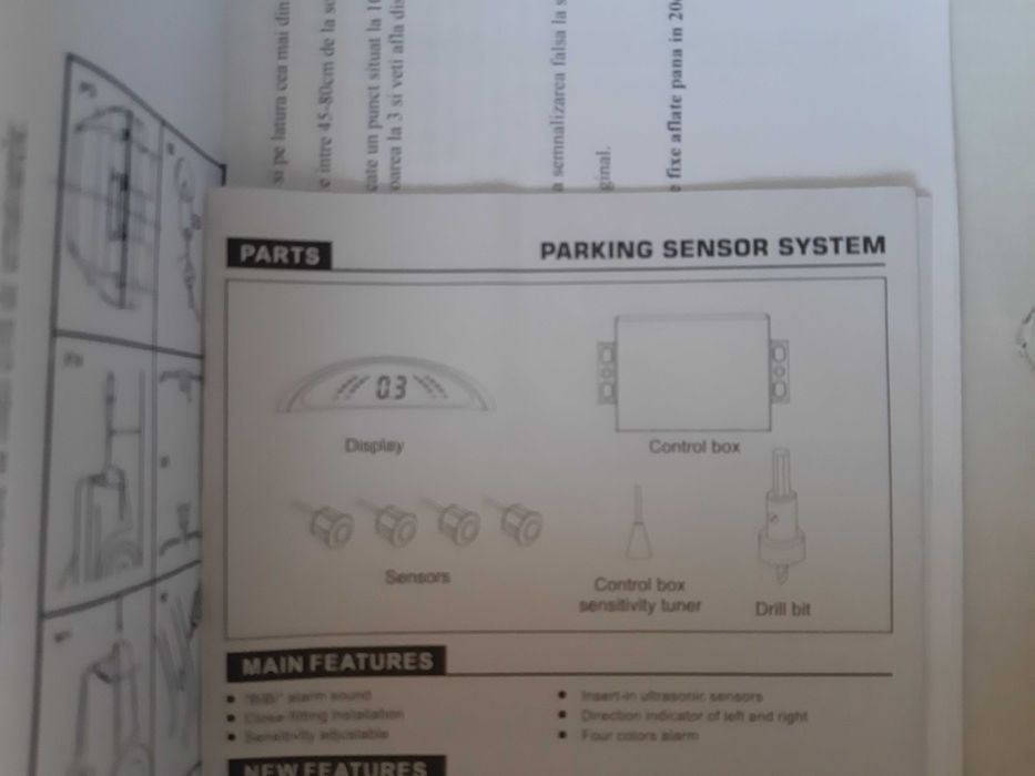 Alarma  pentru auto,  Radiocasetofon model TCC-2511 by LG, ptr. Dacia