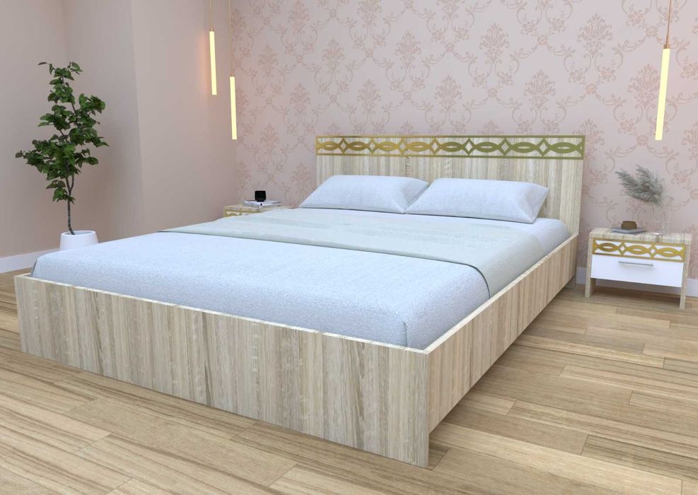 Pat Star+Saltea+Noptiere – Produs Nou, Preț de producător! S49