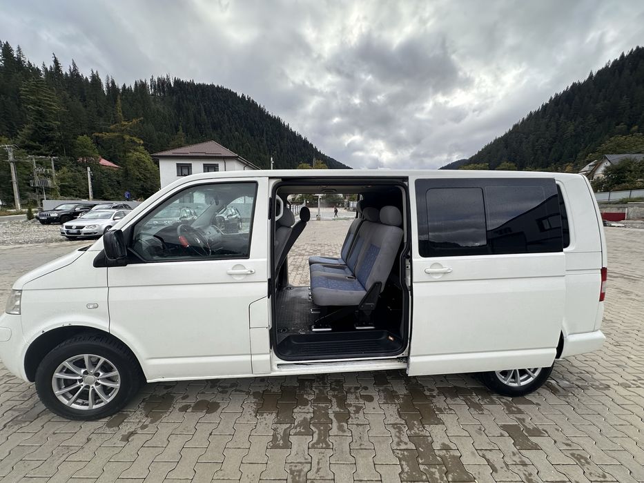 Volkswagen T5 Caravelle 7+1 2007 2.5 TDI Carlig Webasto Impecabil