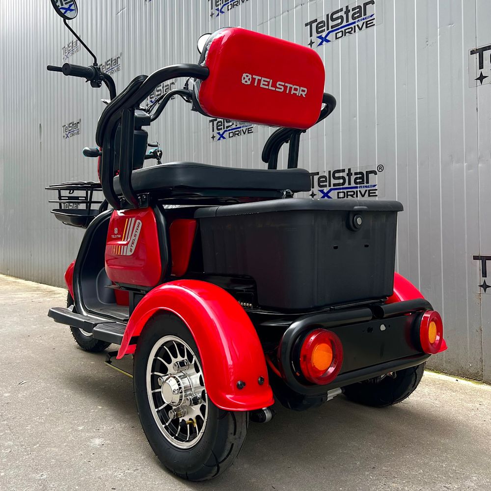 Триместна Електрическа Триколка TS 350-7 1500W 25AH