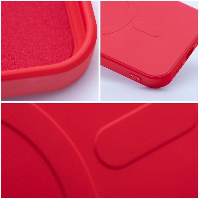Silicone mag cover case compatible with magsafe for iphone 16 pro max
