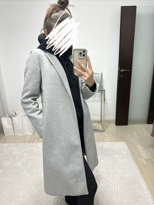 Palton Zara gri