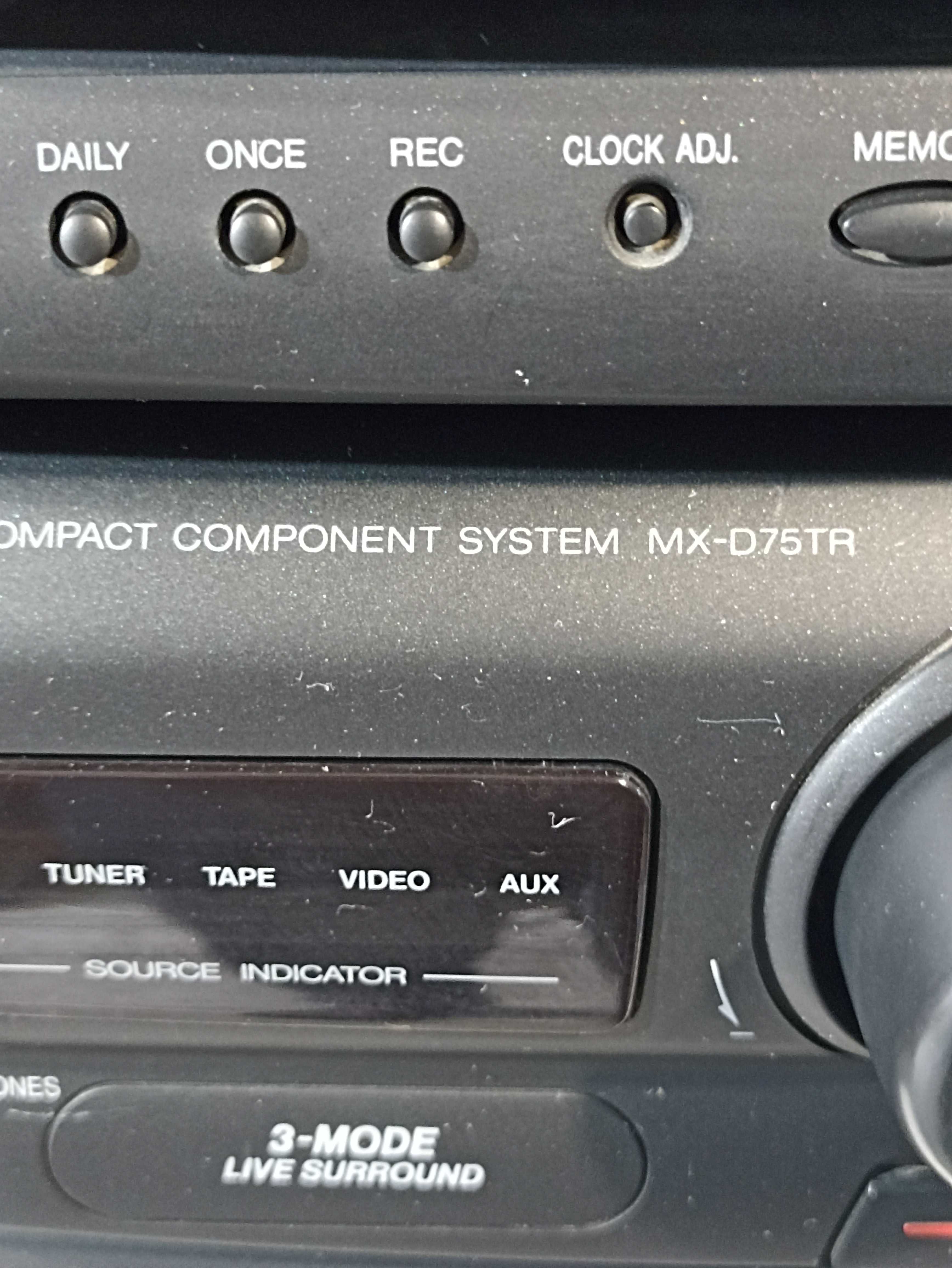 Стерео система JVC MX-D75TR