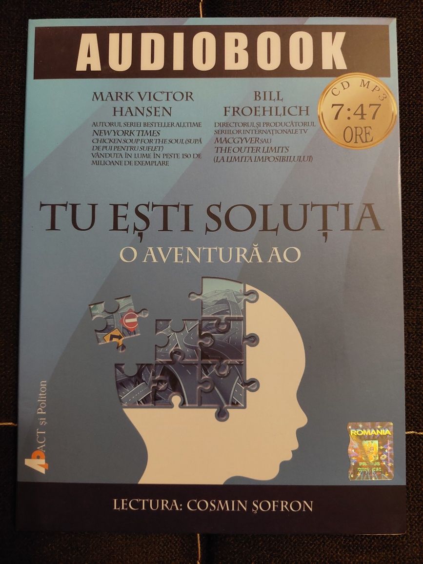 Audiobook "TU esti solutia"