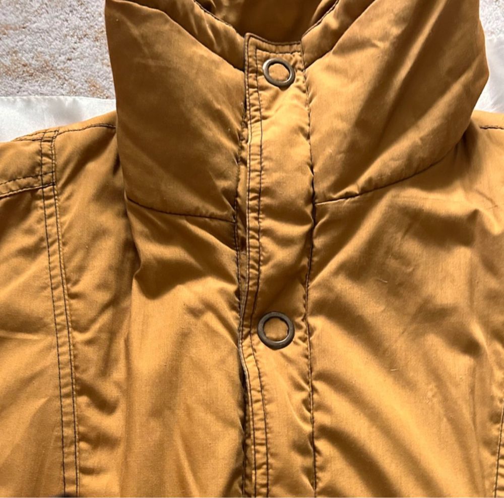 Camo Portocaliu Mov Negru Geacă Pufoasă Puffer Jacket Mǎrimea L