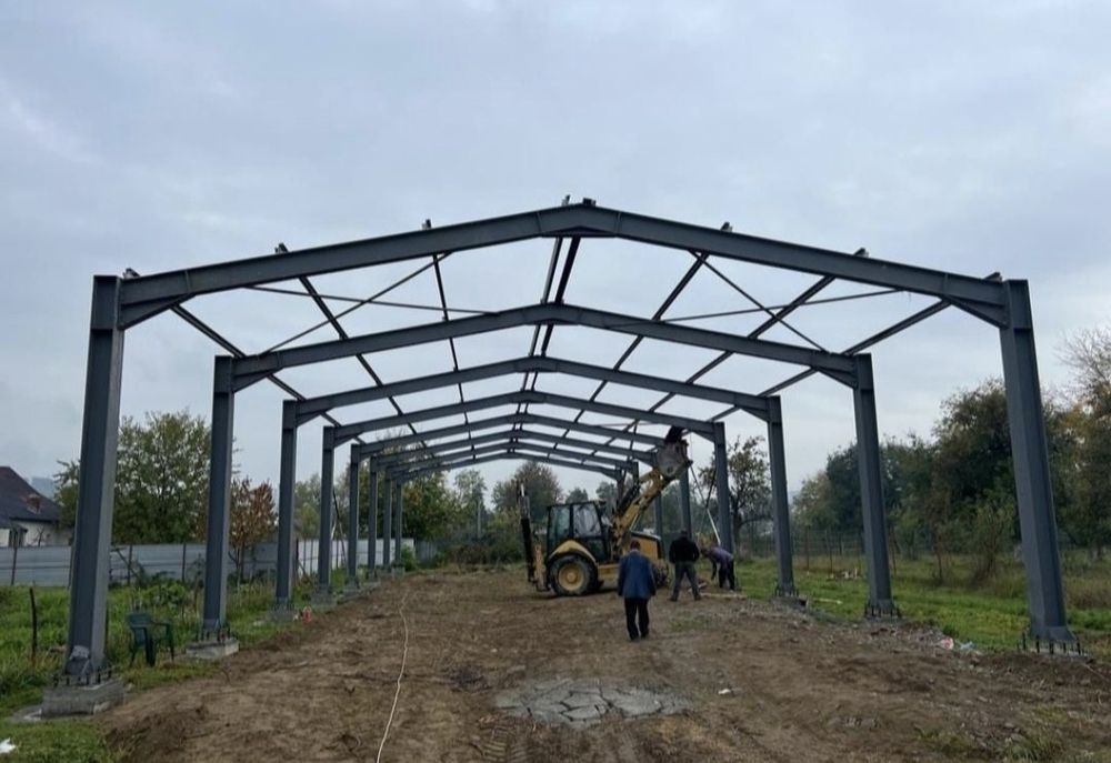 Vând hale metalice 10x20x4