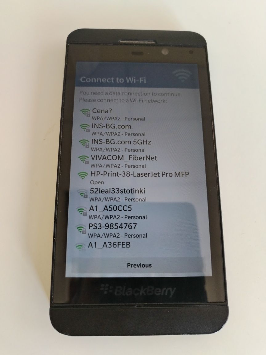 Смартфон BlackBerry z10