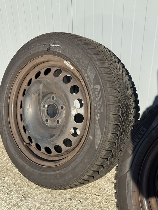 Jante Opel Astra K cauciucuri iarna Pirelli Cinturato2 205/55/16 DOT24