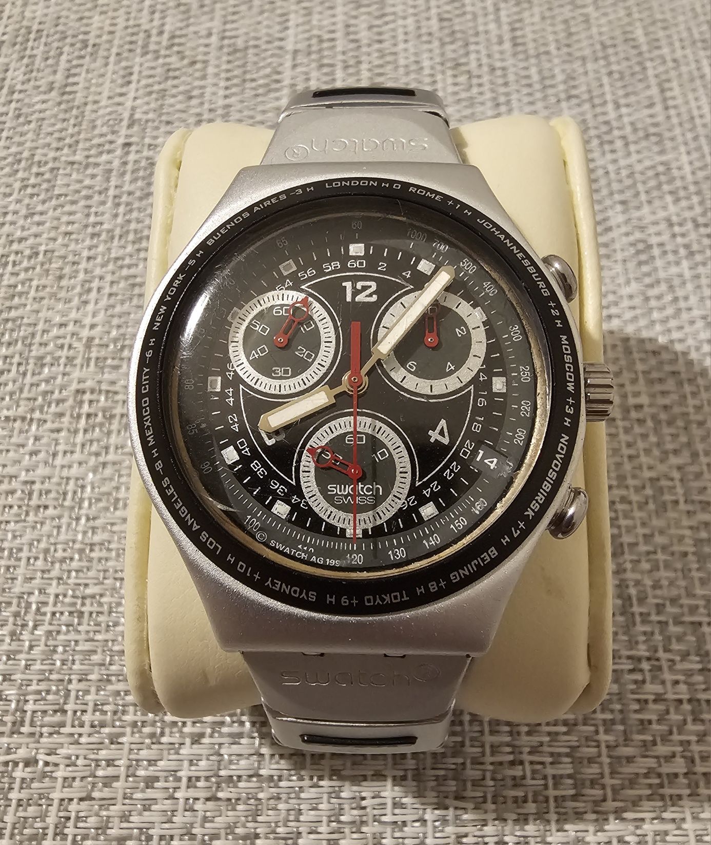 Ceas barbatesc Swatch Irony Chrono YCS4000