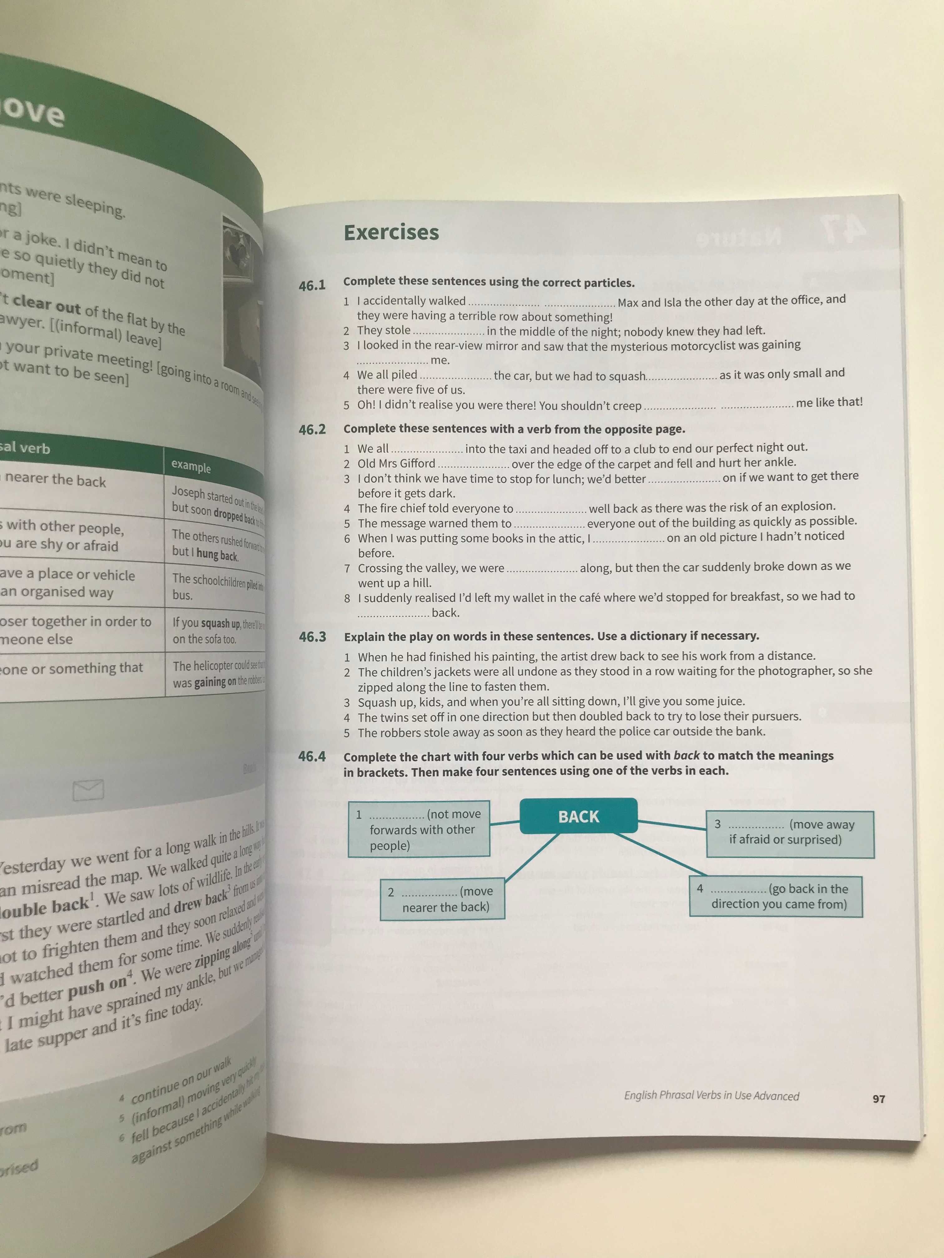 English in Use: Phrasal Verbs (ADVANCED)