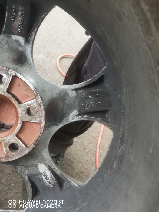 Vând jante aliaj bbs  17 5x112