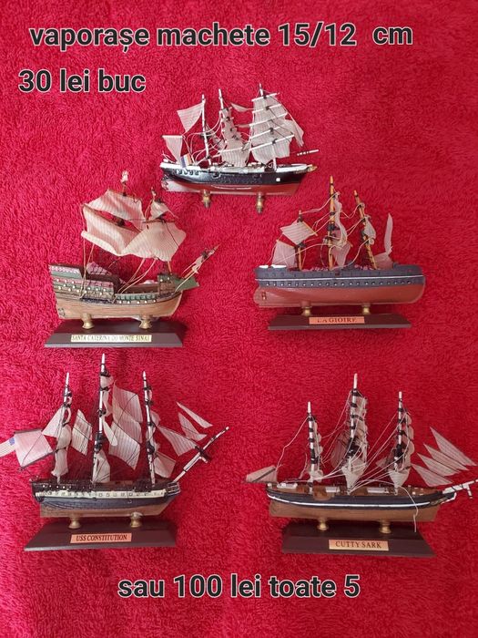 Vaporașe decorative,bibelouri