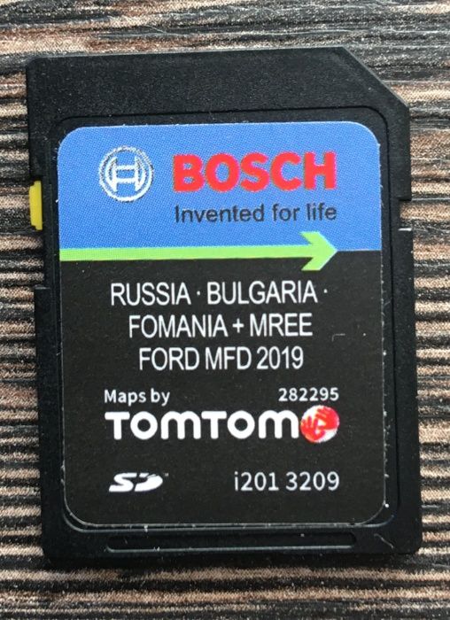 NEW 2022г Ford MFD SD Card Bulgaria Russia Romaniai Сд Карта Навигация