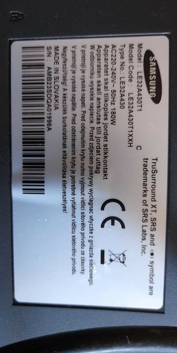 Vând Tv Samsung pentru piese