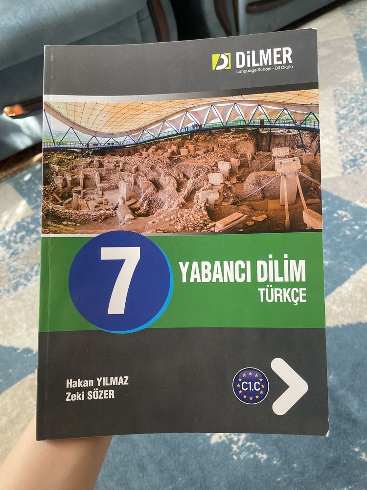 турецкая книга с заданиями для уровня С1 Yabancı Dilim Türkçe