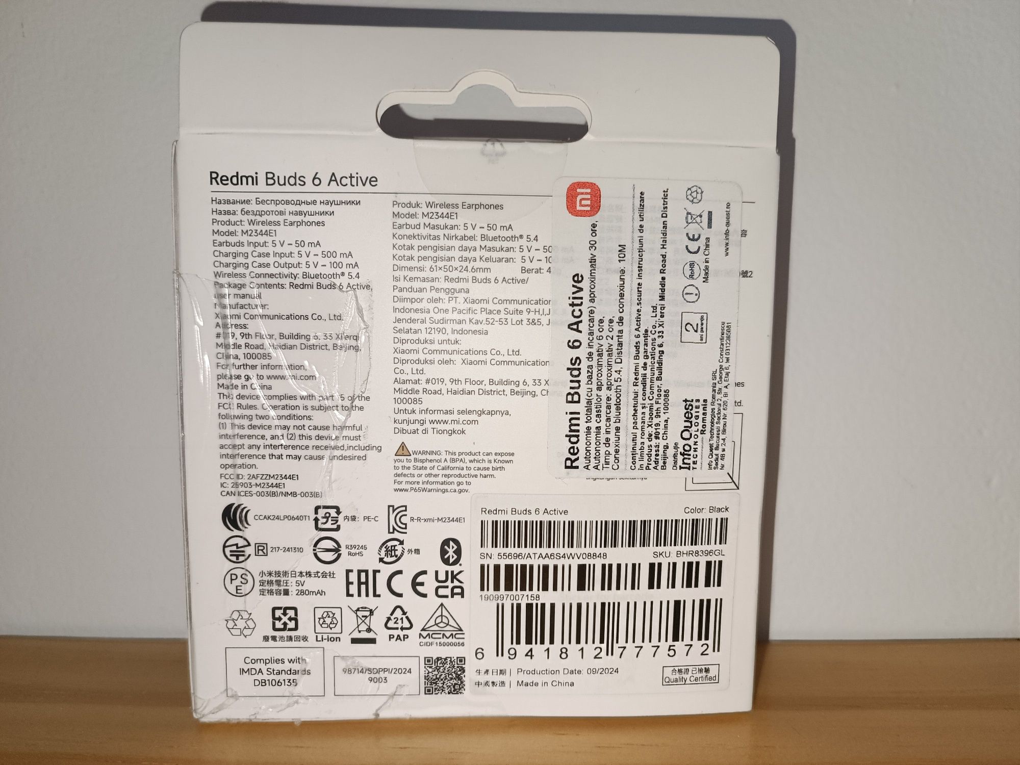 Xiaomi-Redmi Buds 6 Active