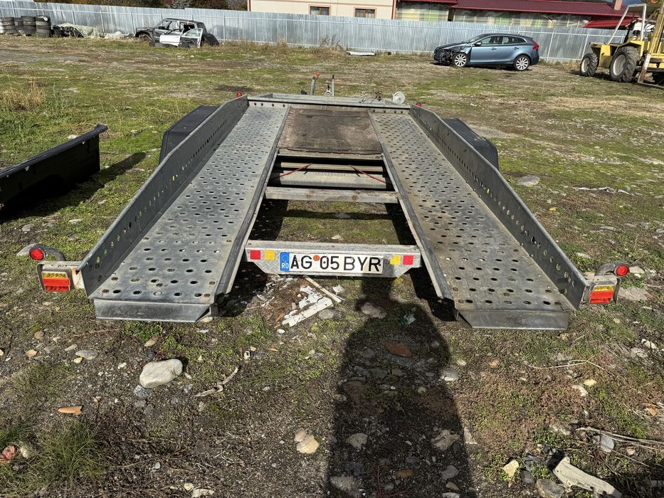 Platforma remorca trailer auto basculabila Humbaur