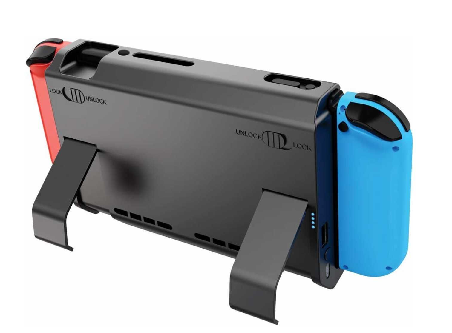 Power Bank With Kick Stand Baterie externa Nintendo Switch 10000 mAh