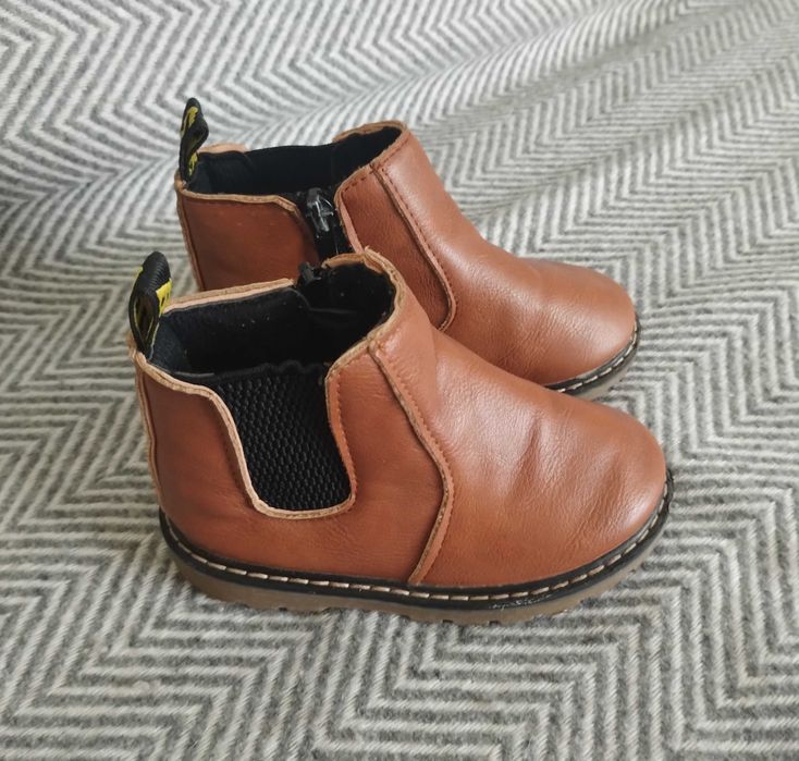 Детски боти естествена кожа номер 23
