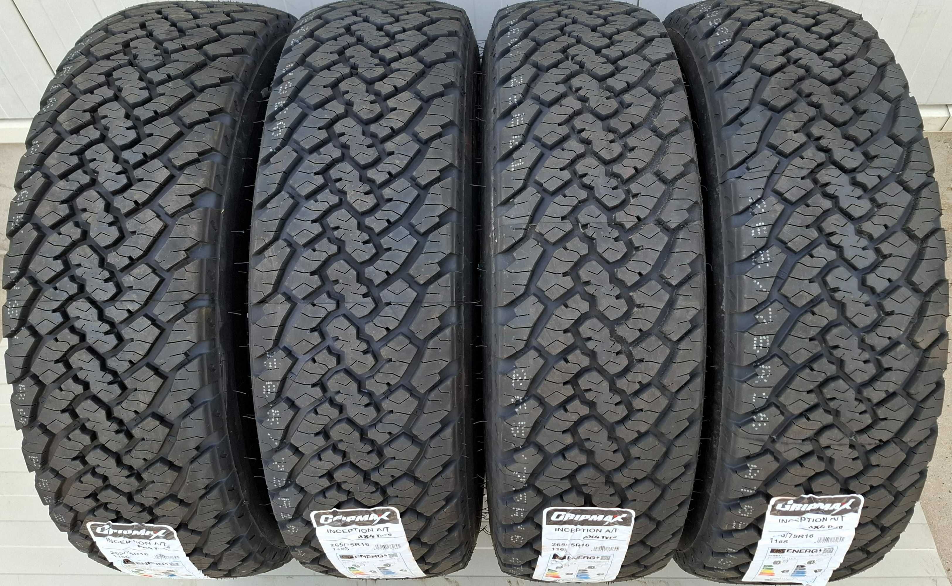 265/75 R16, 116S, GRIPMAX Inception, Anvelope All-Terrain M+S