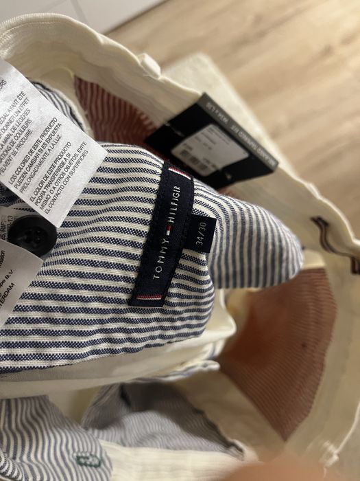 pantaloni tommy hilfiger