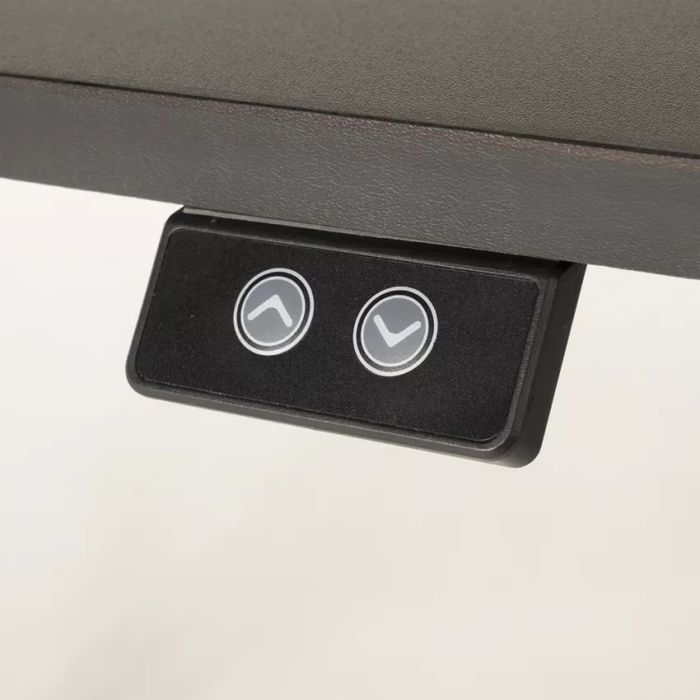 Birou electric reglabil  Standwalk 120, 120x60cm, Negru, Blat inclus