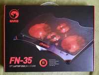 Cooler pad (laptop) gaming MARVO FN35, 17 inch, iluminare LED-uri