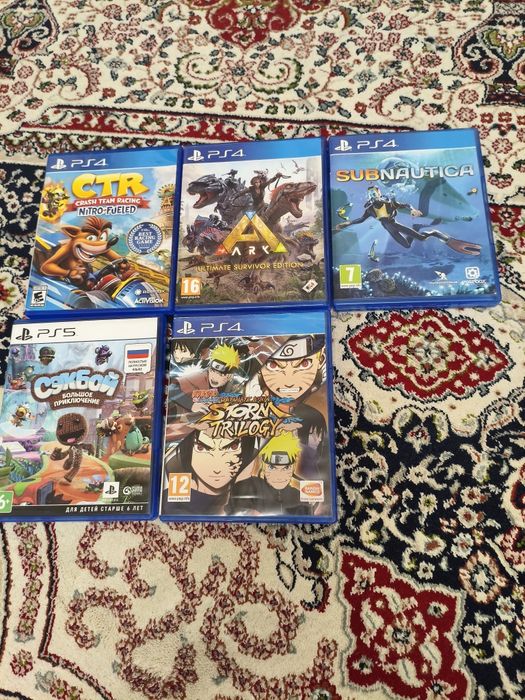 Диск на PS4, PS5  9 дисков в отличном состоянии