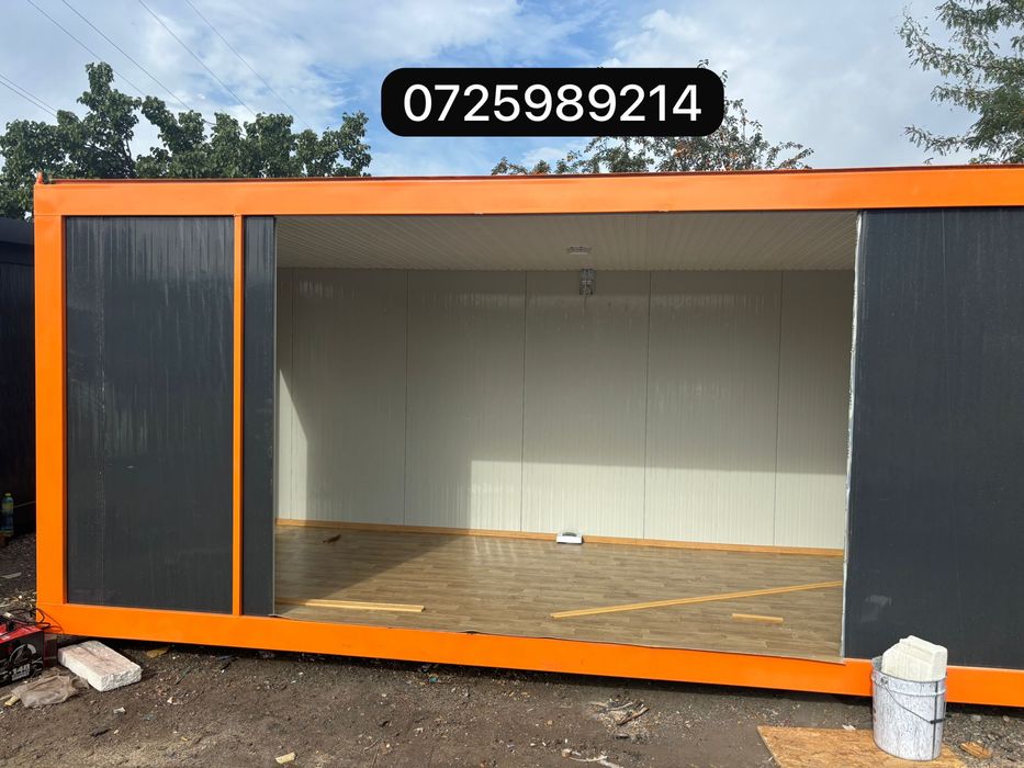 Vand containere modulare pentru birouri vanzari parc auto masini