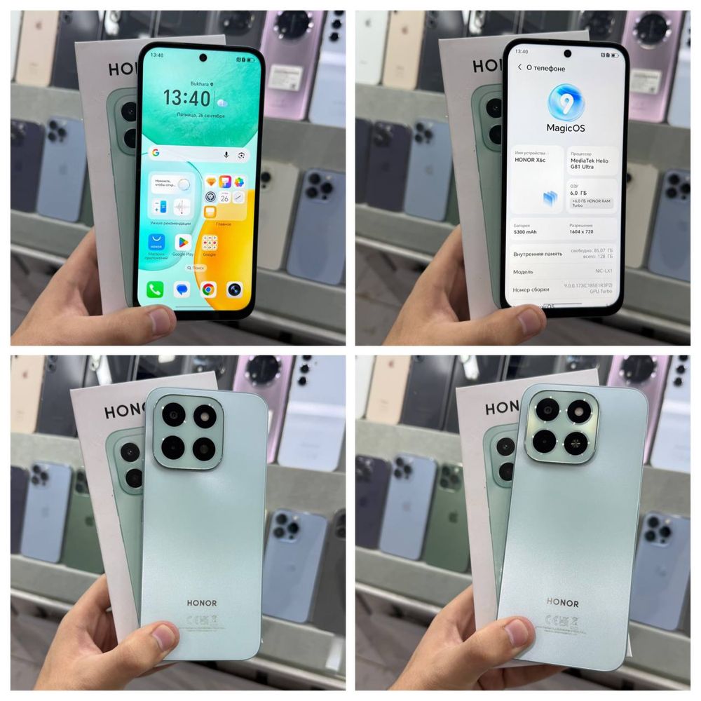 Honor X6c  6/128gb ideal