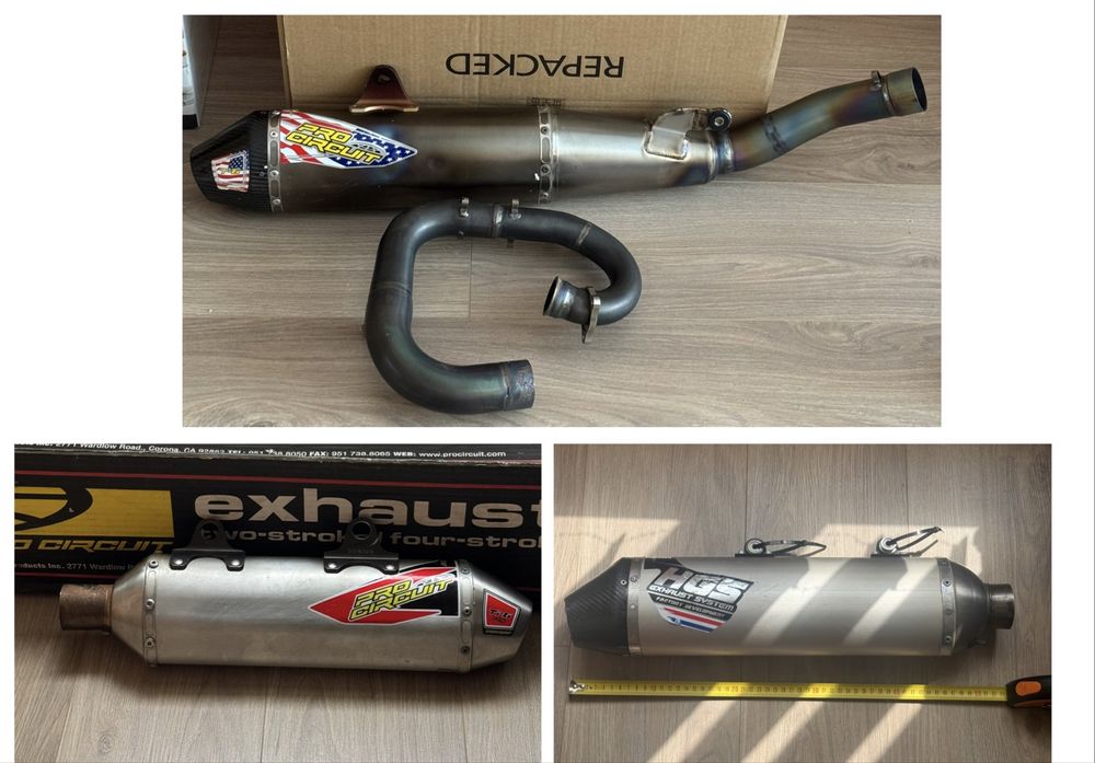 FMF Akrapovic HGS KTM HUSQVARNA ауспух генерация