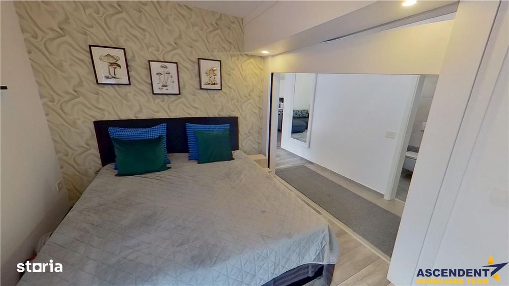 Apartament nou, la prima inchiriere, in bloc tip vila, parcare proprie